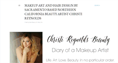 Desktop Screenshot of christireynoldsbeautyblog.com